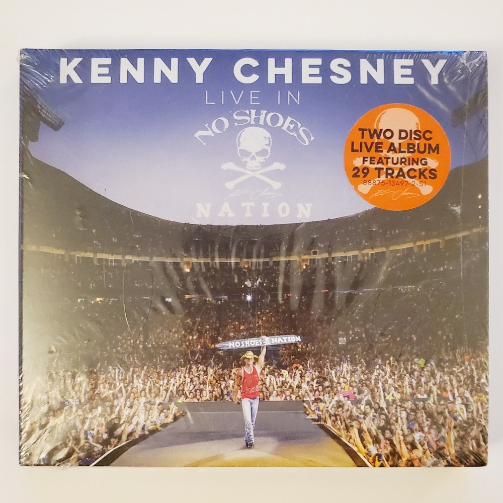 Live in No Shoes Nation - Kenny Chesney -  2-disc live CD